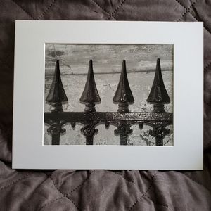 Wrought Iron Fence 11x14